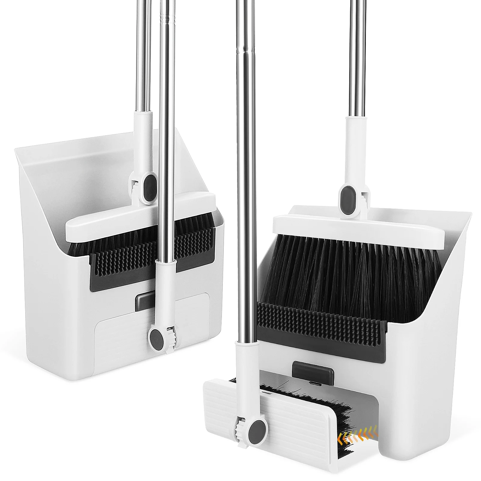 

Broom Dustpan And Brush Set Plastic Brooms And Dustpans Sets Broom Dustpan Home Indoor Outdoor Use