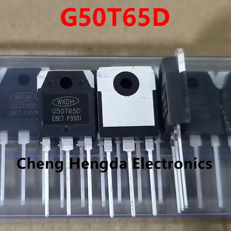 10pcs 100% new G50T65D 650V 50A K50T60 50N60 TO-3P IGBT