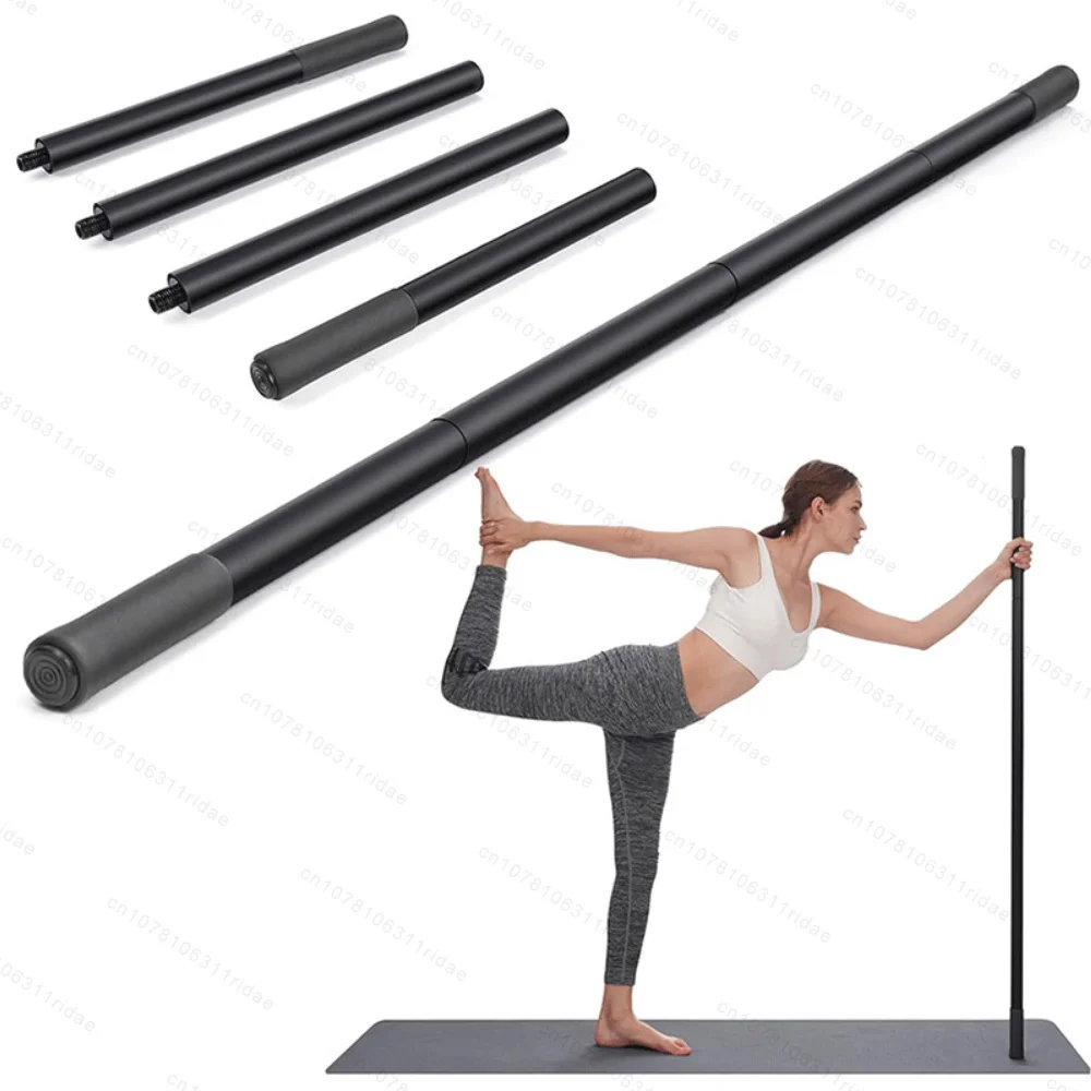 

60In Yoga Fascia Massage Stick Non-Slip Adjustable Detachable Grip Roller for Body Stretching Muscle Relaxation Fitness Training