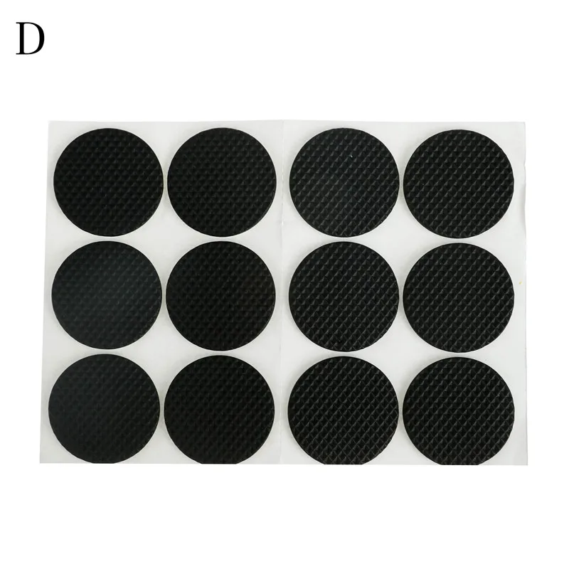 1SET Protecting Furniture Leg Feet TPR Rubber Pads Felt Pads Anti Slip