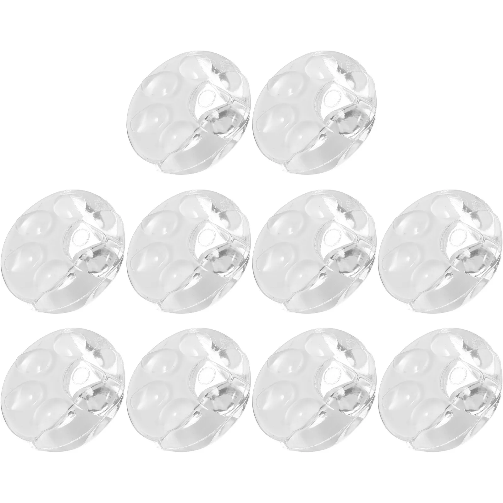 

10Pcs Corner Protectors Furniture Soft Silicone Baby Proofing Edge Guards Clear Table Desk Safety Bumpers Child Proof
