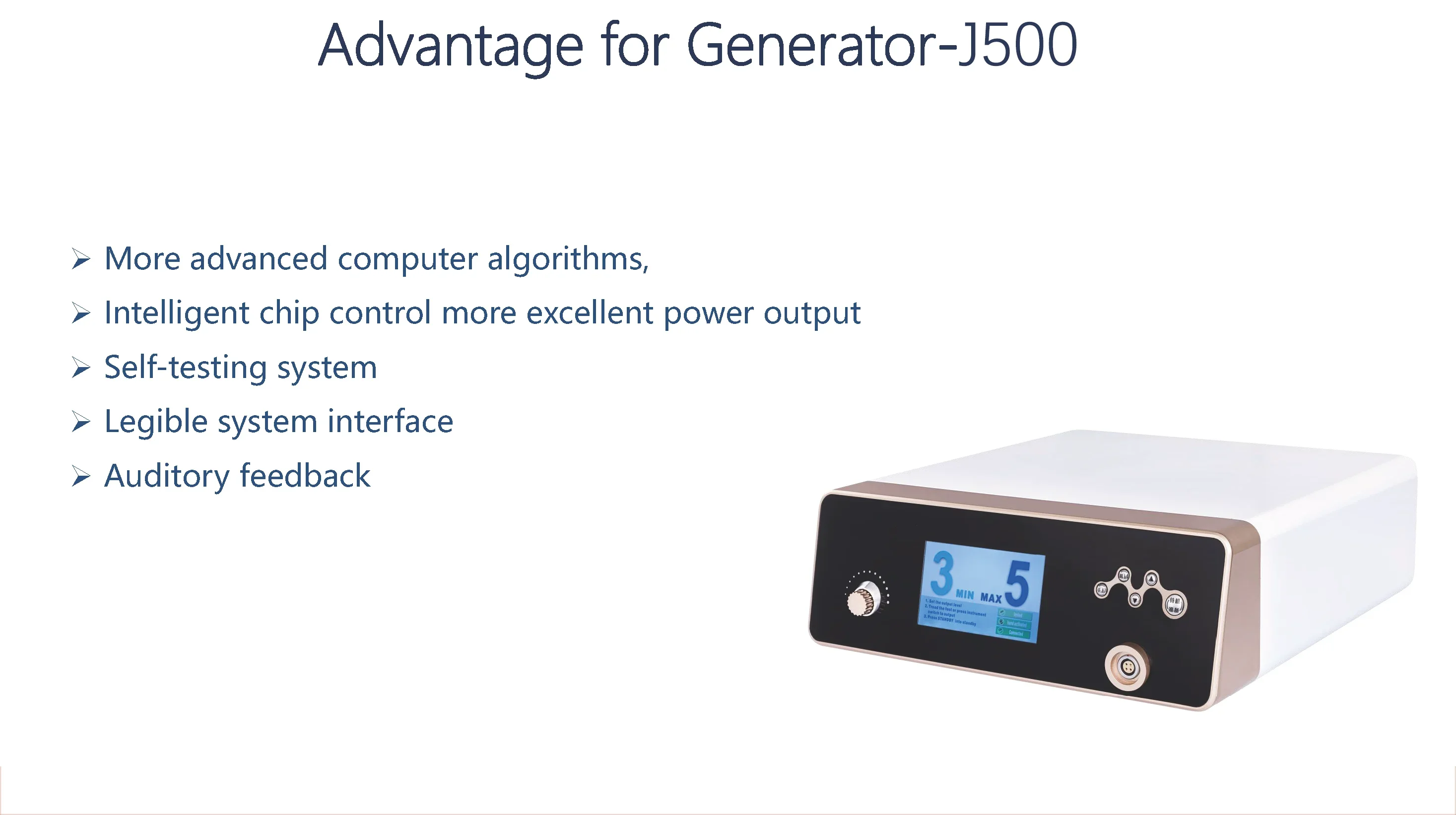 Medical Laparoscope Surgical Instruments Ultrasonic Scalpel System Surgical Generator With Scalpel