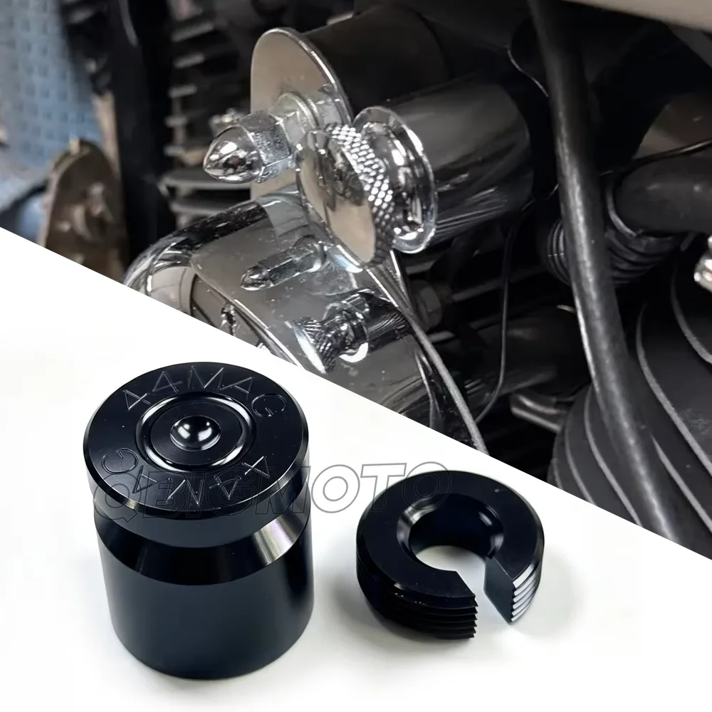 Chrome Choke Knob Cover For KAWASAKI VULCAN 800 1500 1600 AND For YAMAHA ROAD STAR 1600/1700 VENTURE V STAR 1100 650