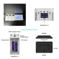D8KF Multiple Channel Wireless Weather Stations With 3 Sensors 5\