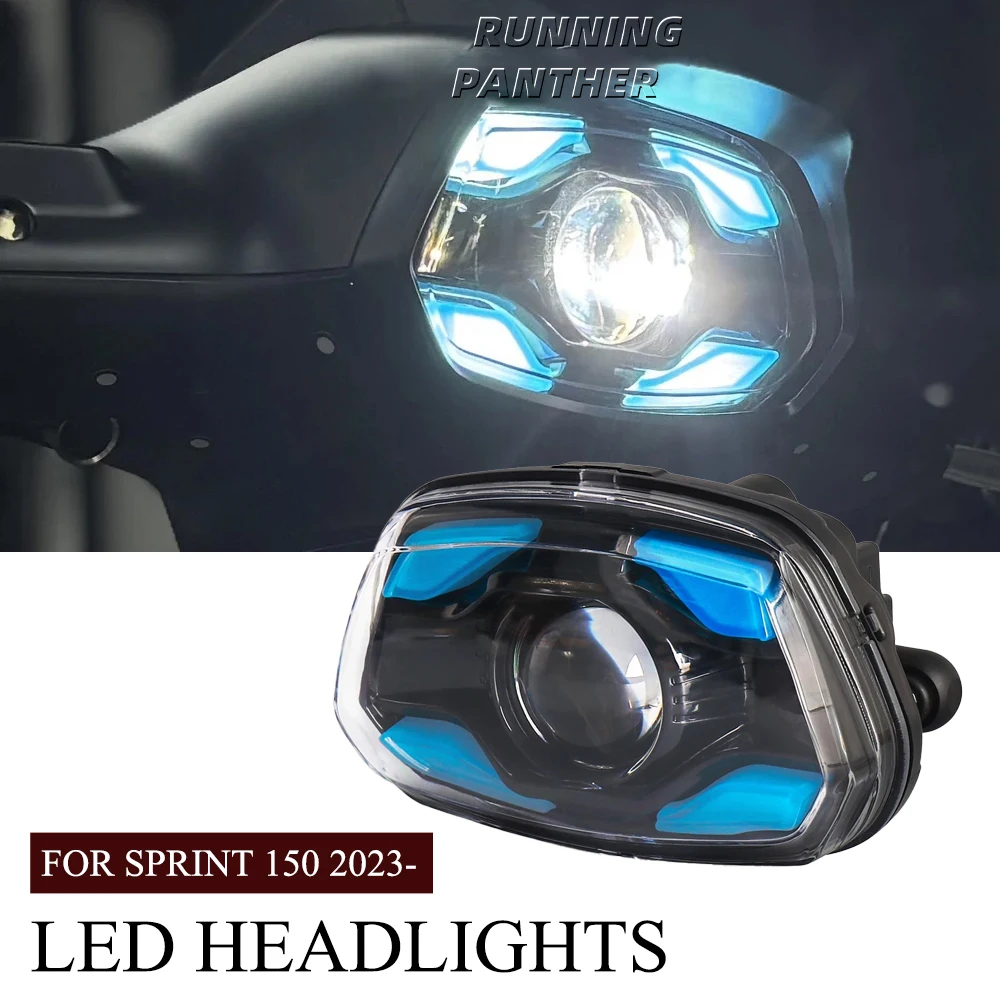 

New motorcycle modification accessories LED headlights ABS plastic plug and play for Sprint 150 Sprint150 SPRINT 2023- ﻿