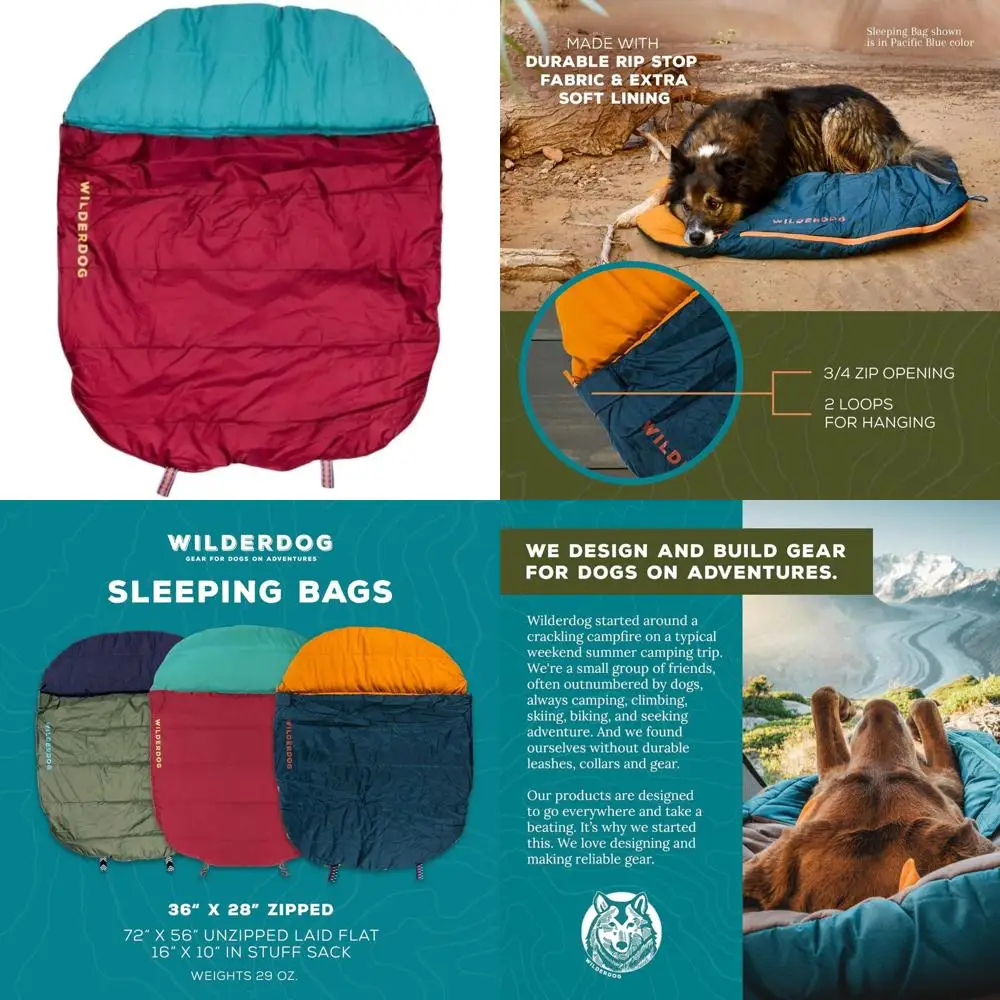 

Большой спальный мешок для собак — 36 x 28, дополнительный комфорт для собак, идеально подходит для приключений на свежем воздухе и отдыха