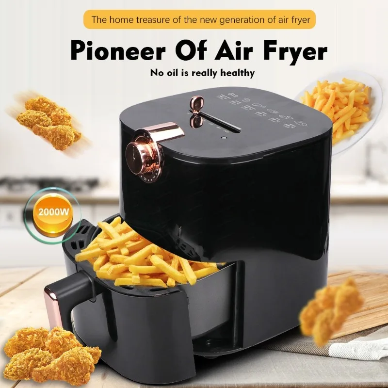 R.5218 Multifunctional Smart Air Fryer Oil-free Oven for Home Kitchen Snack Baking Cooking Use