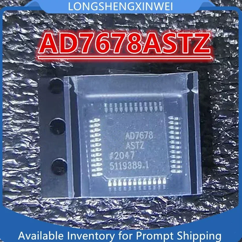 1PCS Original AD7678ASTZ AD7678AST New SMT LQFP-48 Analog To Digital Converter