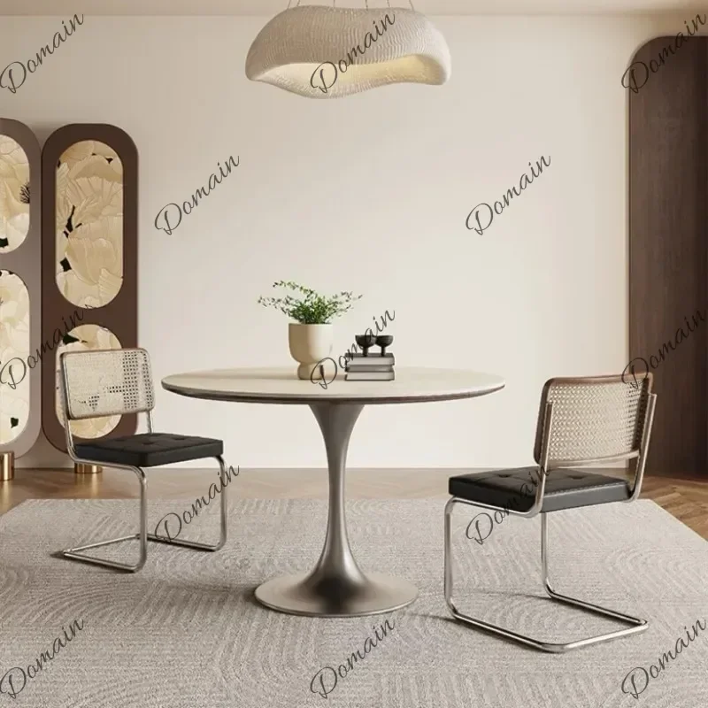 BX Unique Small Space Dining Tables Black Party Living Room Kitchen Tables Nordic Design Modern Mesas De Comedor Furniture For H
