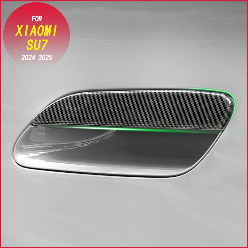 

Car exterior decoration accessories, door handle protective patch, DIY glitter FOR XIAOMI SU7 2024 2025