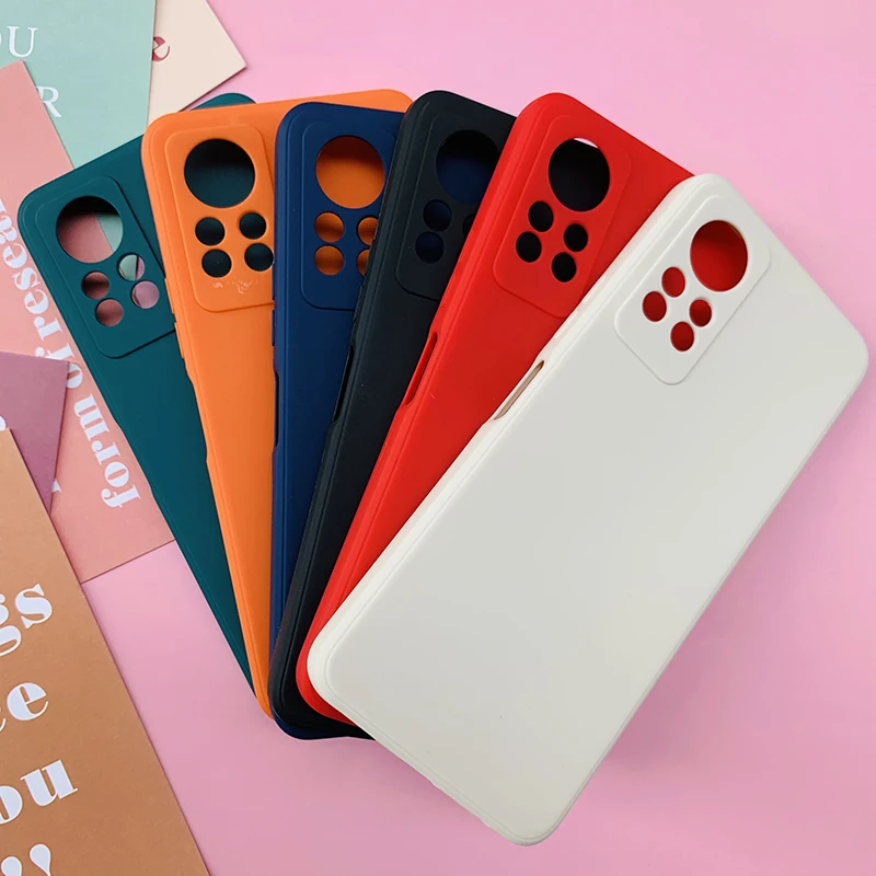 For Infinix Hot 11S NFC Case Cover Soft Silicon Phone Case for Infinix Note 11S Note 11 Pro NOTE 12 G96 NOTE 12 Pro 4G NFC VIP