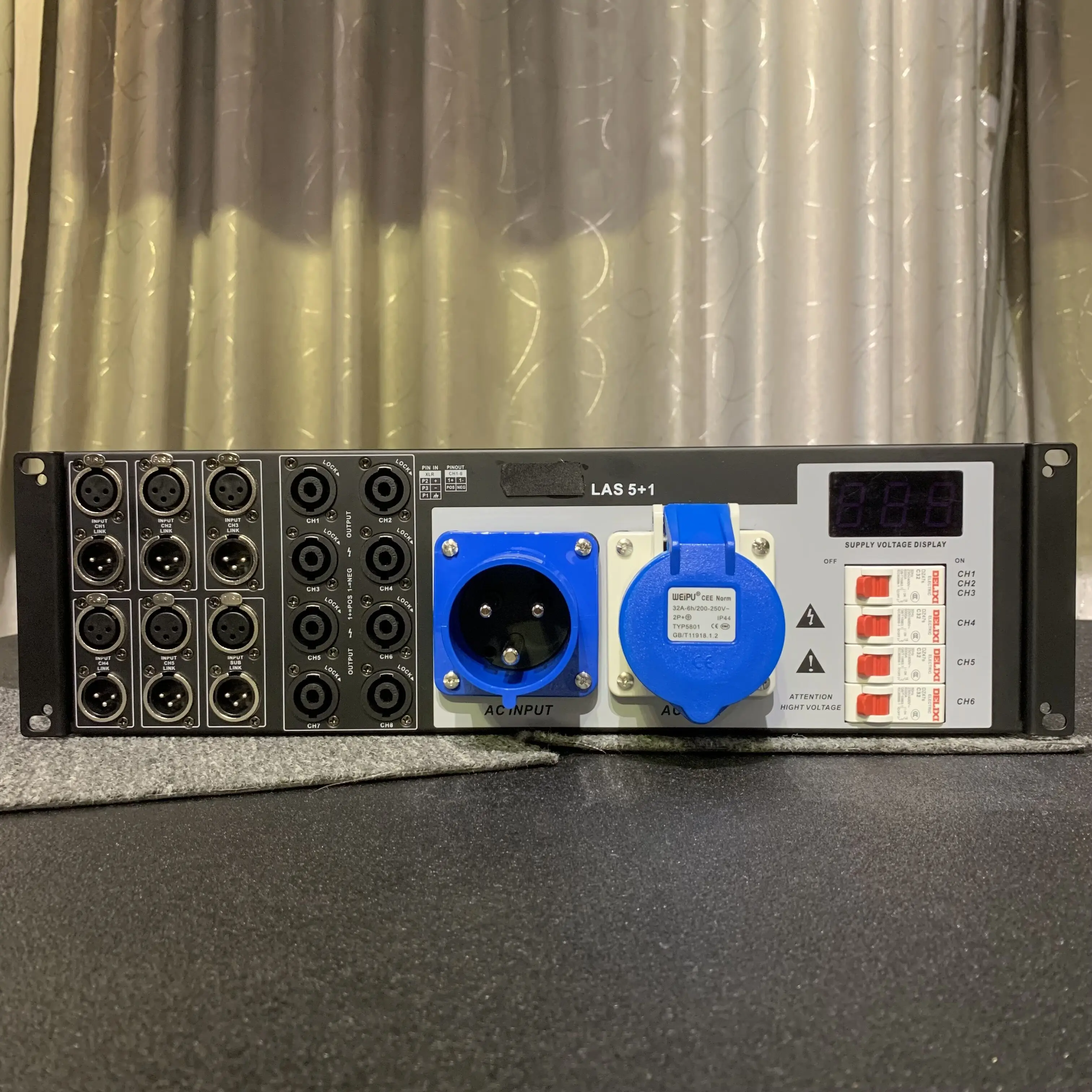 Hot Selling Power Sequencer Line Array Power Distributor for Speaker System
