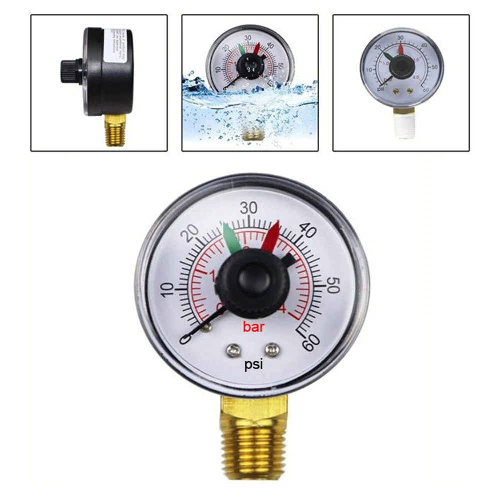 Precise Pressure Measurement Easy Spa Replacement Sturdy And Reliable For ECX271261 Compatible Pressure Gauge