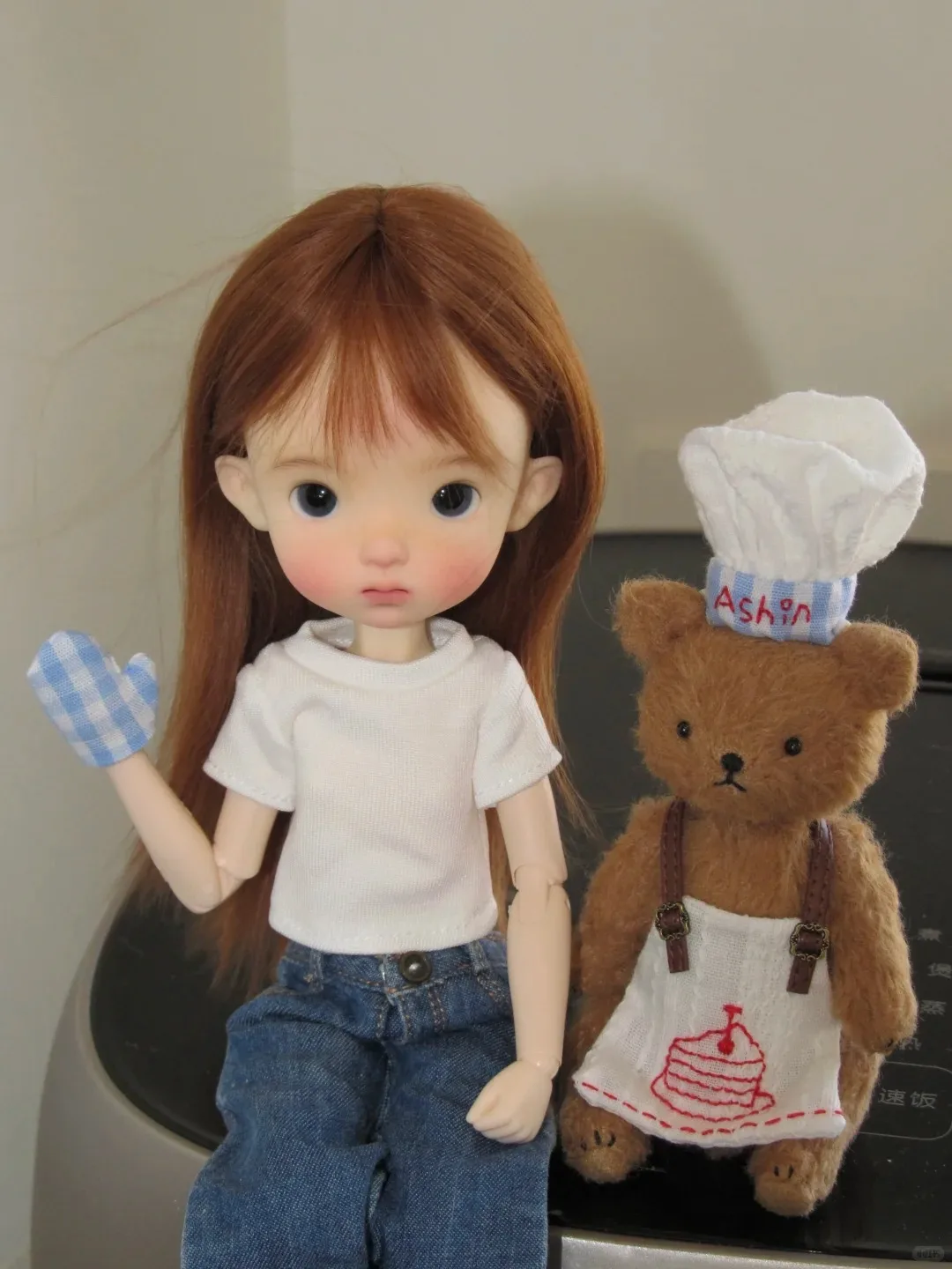 dolls in offers articulated dolls BJD doll 1/6 shaonv longlong female doll special body blue bean resin toy