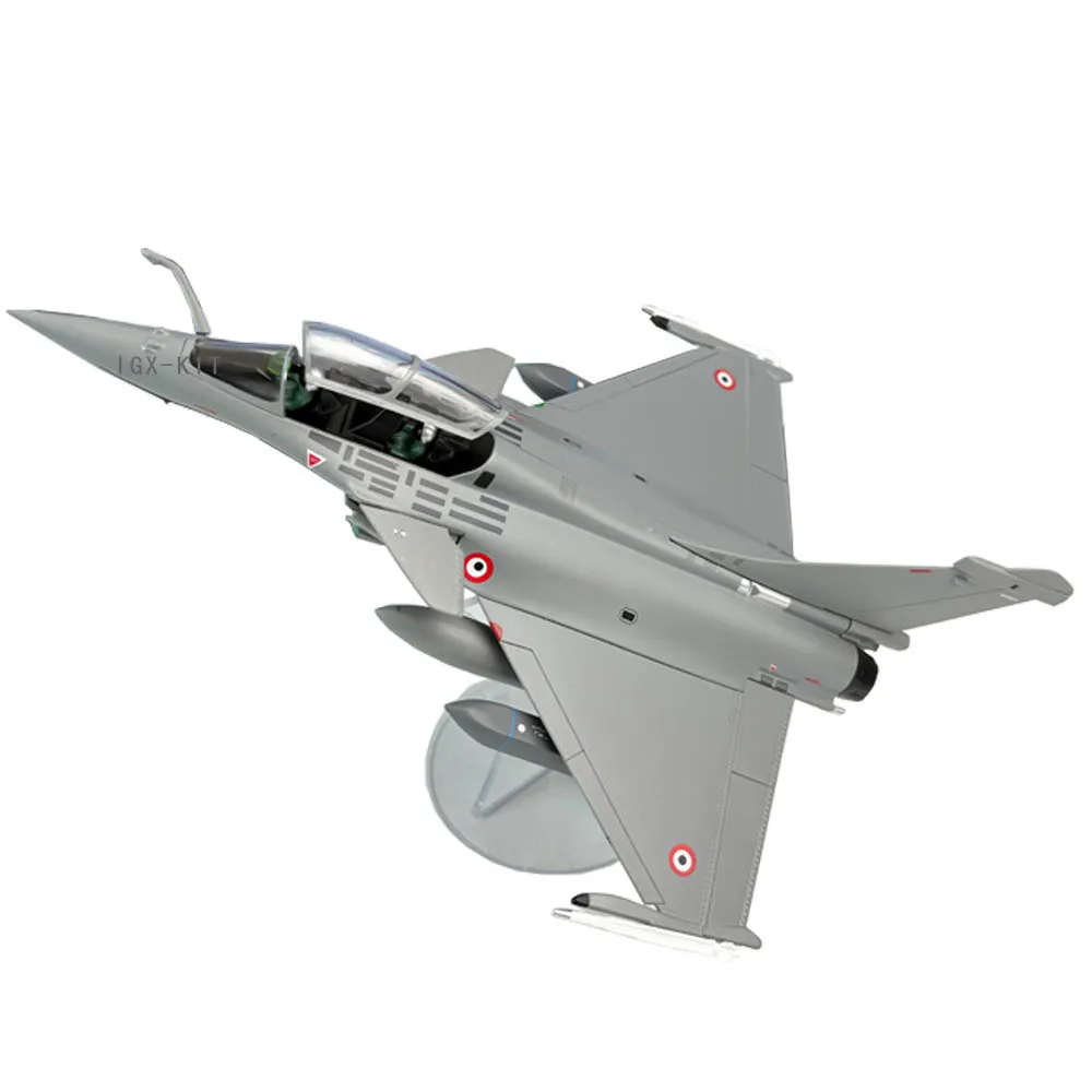1/72 Scale France Air Force Rafale Fighter Jet Military Aircraft Airplane Metal Diecast Plane Model Collection Display Gift