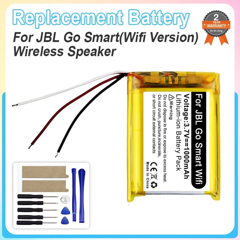 Replacement Battery for JBL Go Smart (Wifi Version) Wireless Speaker