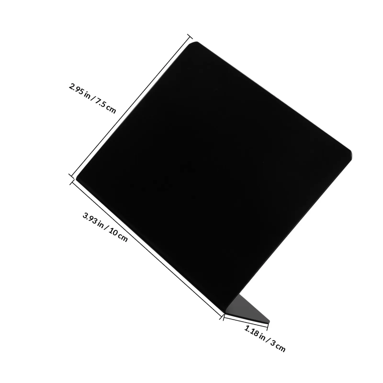 12Pcs Mini Chalkboard Message Board Sturdy Standing Design Small Blackboard for Table Numbers Location Cards Preference Tags