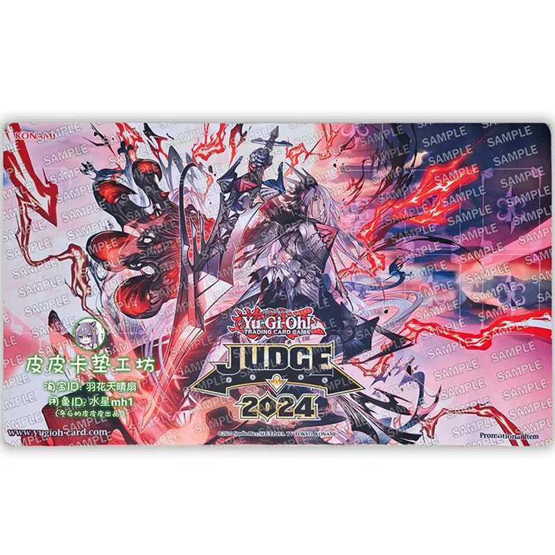 

Yu-Gi-Oh! Card Pad Despian Luluwalilith Dogmatika Fleurdelis, the Knighted DIY Card Pad Mouse pad Keyboard pad 60X35cm