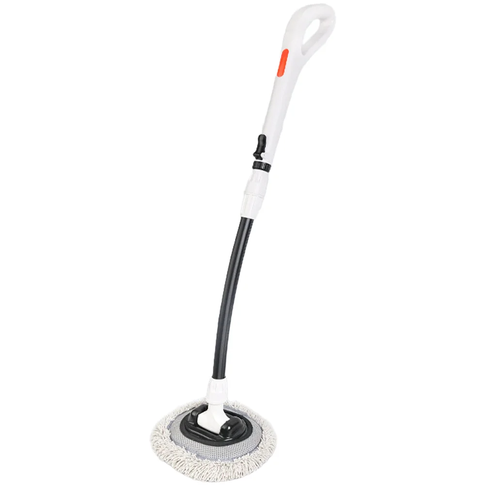 Extendable Aluminum Handle Car Washing Brush with Anti Slip Grip and Bendable Chenille Head for Vehicle Exterior Cleaning