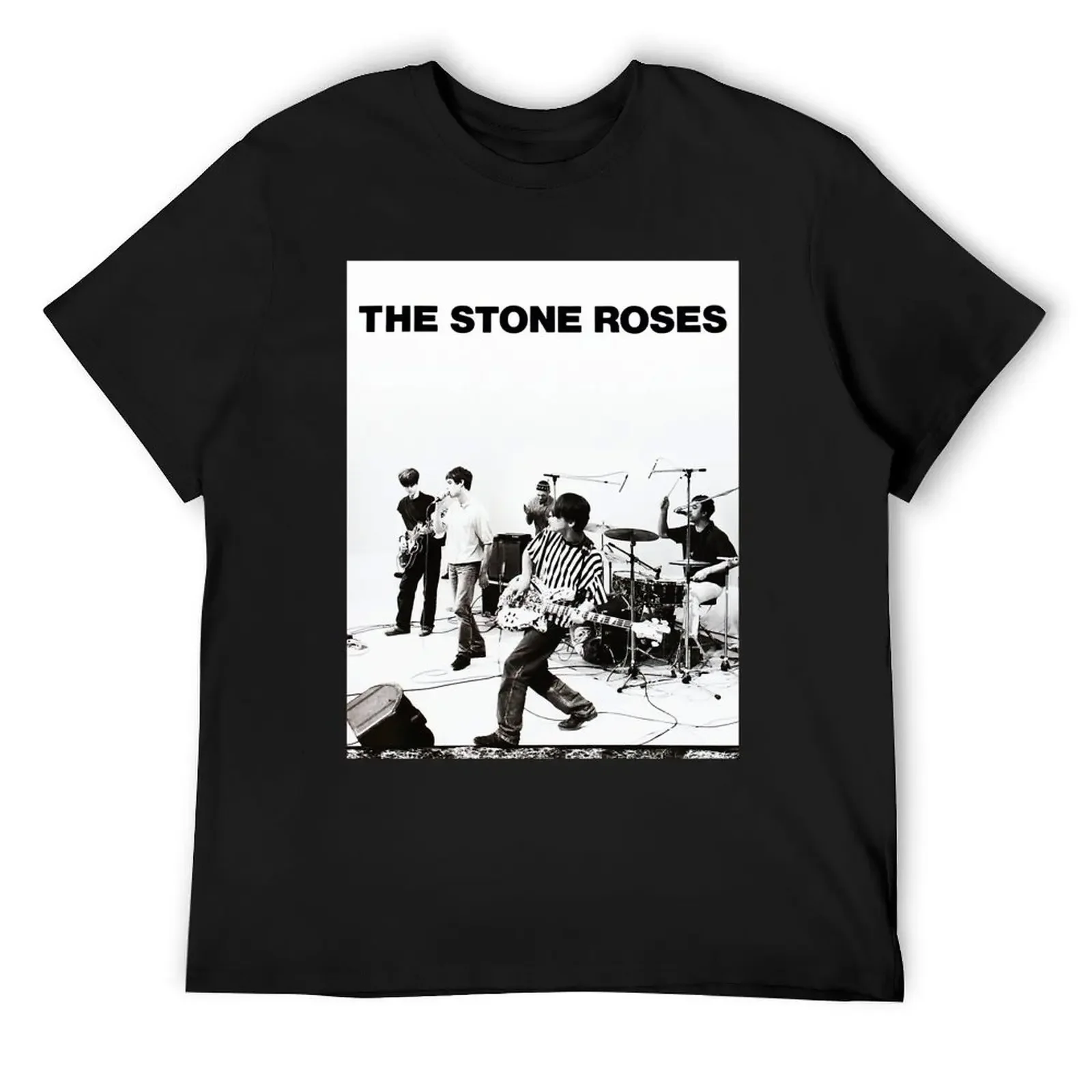 Stone Roses live perform T-Shirt graphic t shirt vintage boys animal print designer shirts custom shirt Men's clothing