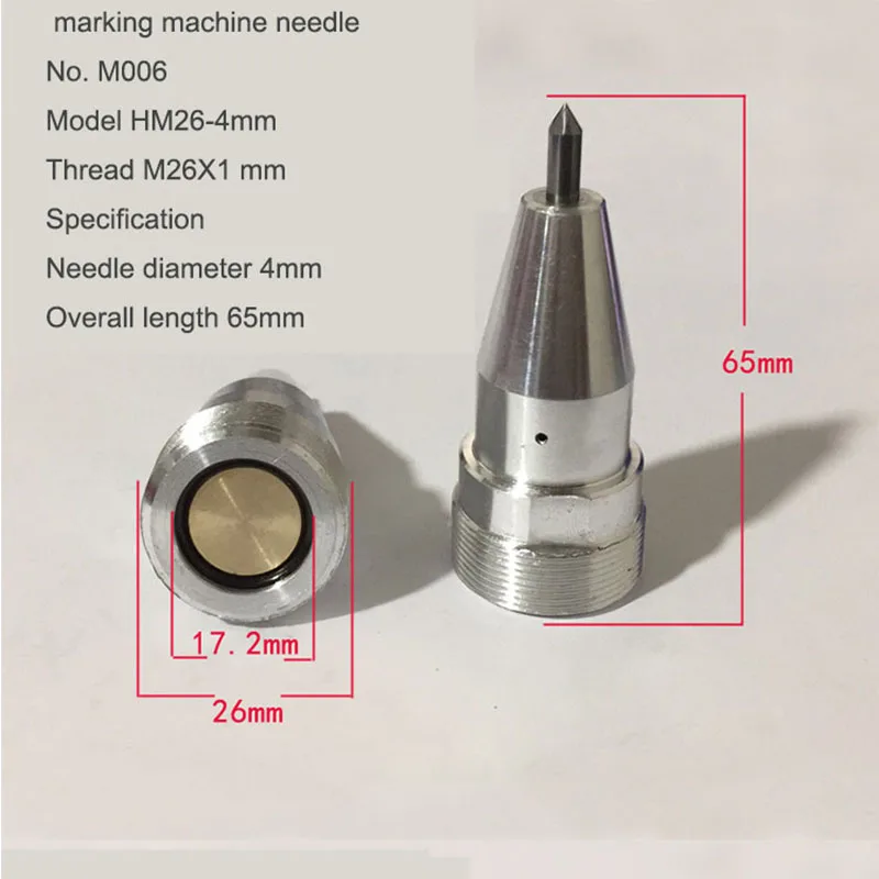 Pneumatic Marking Machine Needle Coding Machine Lettering Needle Complete Specifications Tungsten Steel Needle