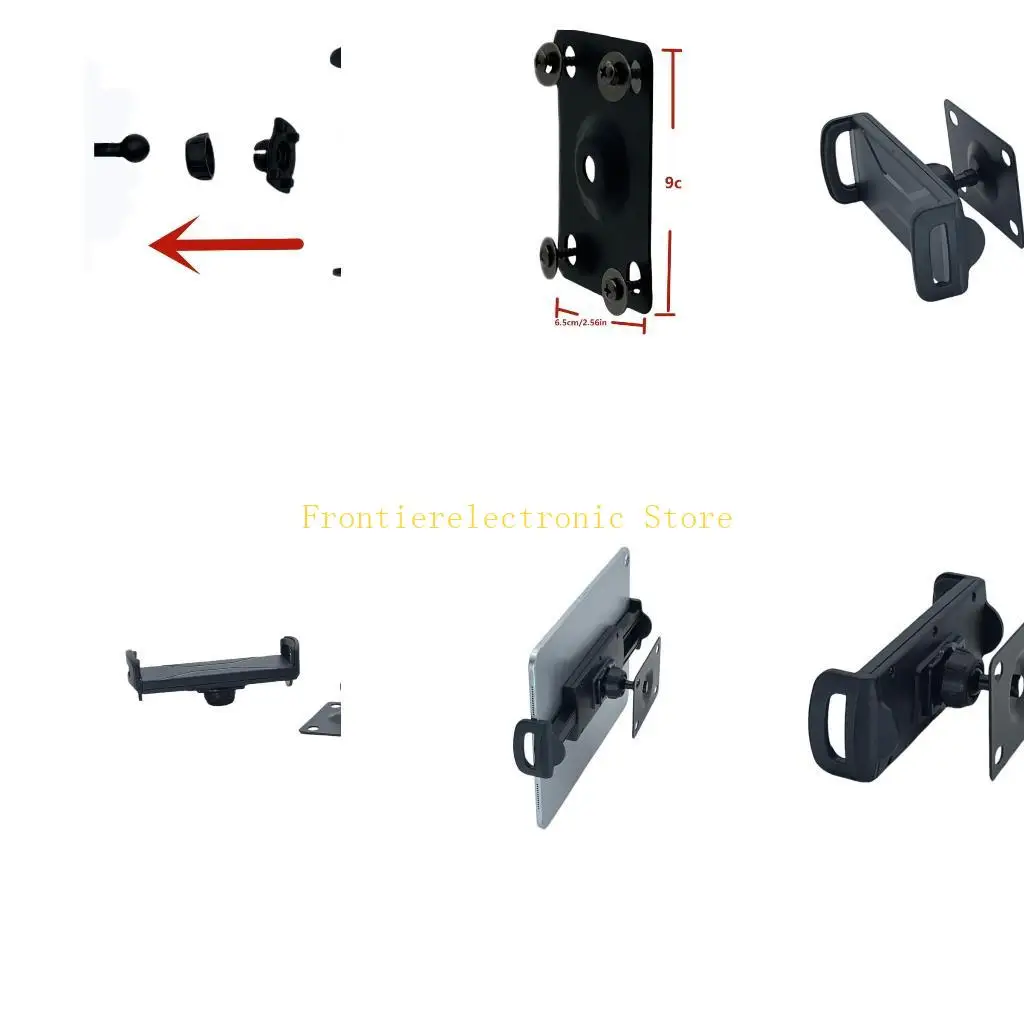 

G8DB Heavy Duty Tablet Stand 6.5x9cm Easy Installation for Home Kitchen Office Gyms