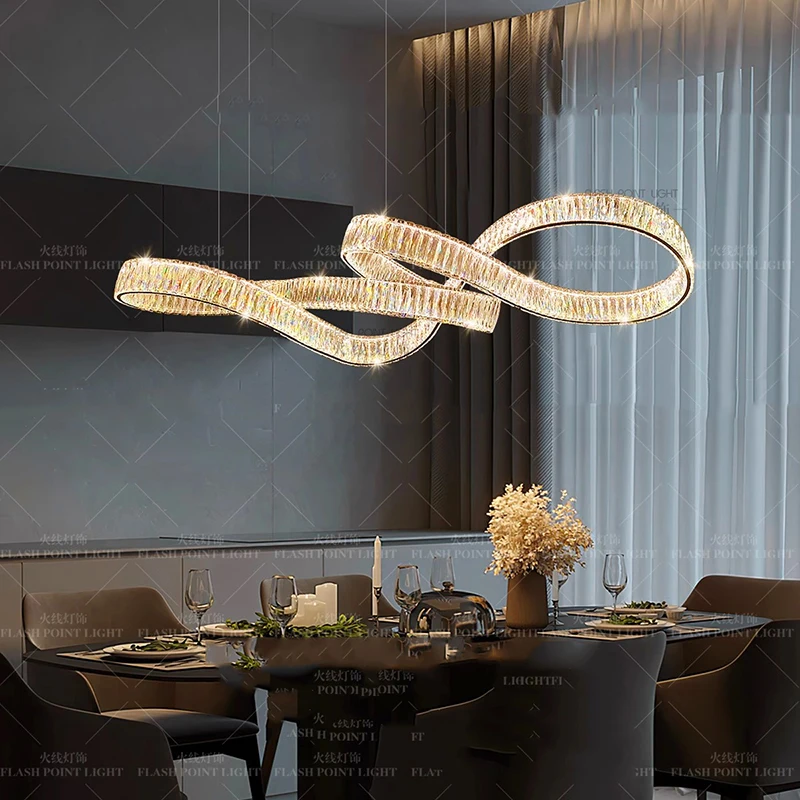 

home decorationPendant lights, luxury crystal living room chandelier, dining room Pendant lamp, ceiling light, indoor lighting