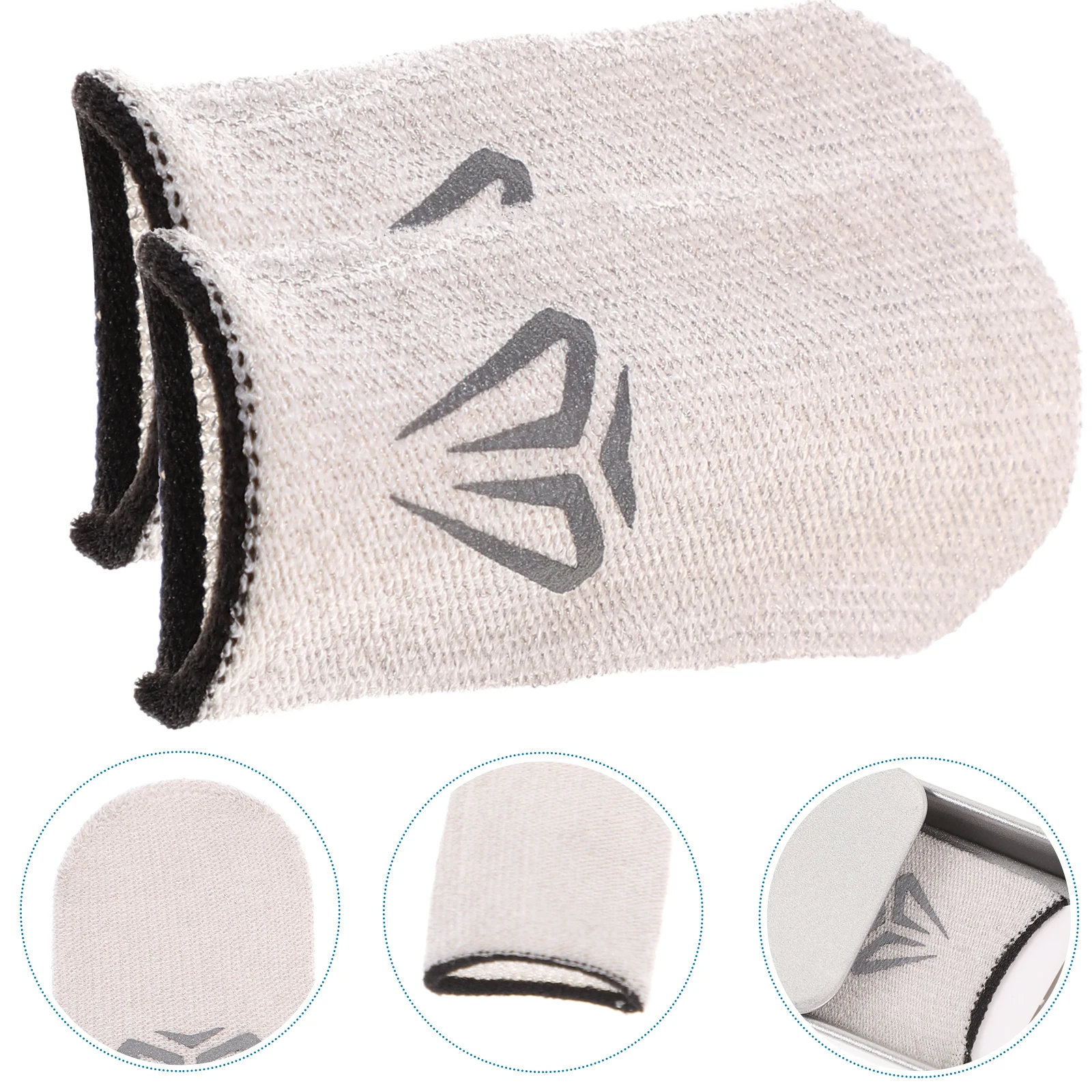 

1Pair Gaming Finger Sleeves Premium Breathable Mobile Thumb Covers for High Sensitivity Phone Gaming Accessories