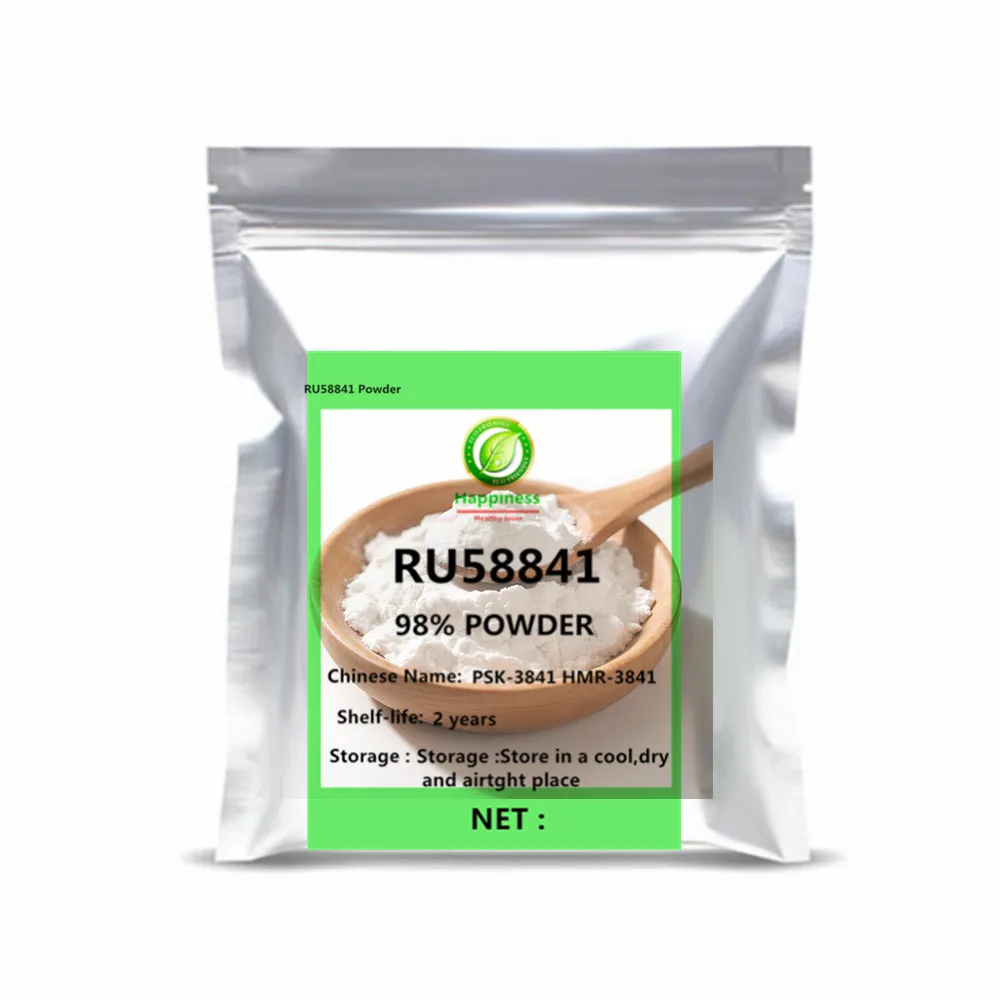 

High Purity 99% RU58841 CAS 154992-24-2 PSK3841 HMR3841 Powder Cosmetic Grade Raw Material for Skin Care Formulation Making Supp