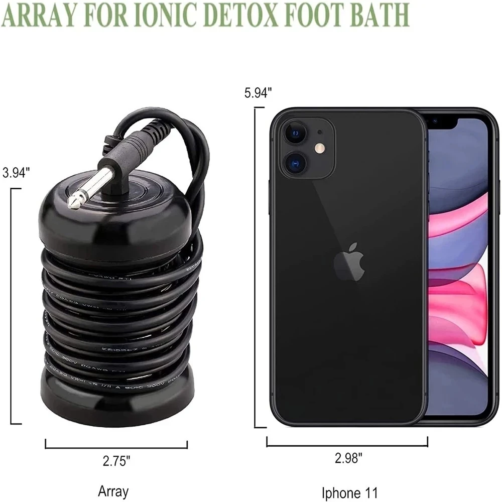 Detox Ionic Arrays Detox Foot Bath Arrays Foot Massage Detox Machine Foot Spa Cleanse Foot Massage Ionic Aqua Cell Spa Machine