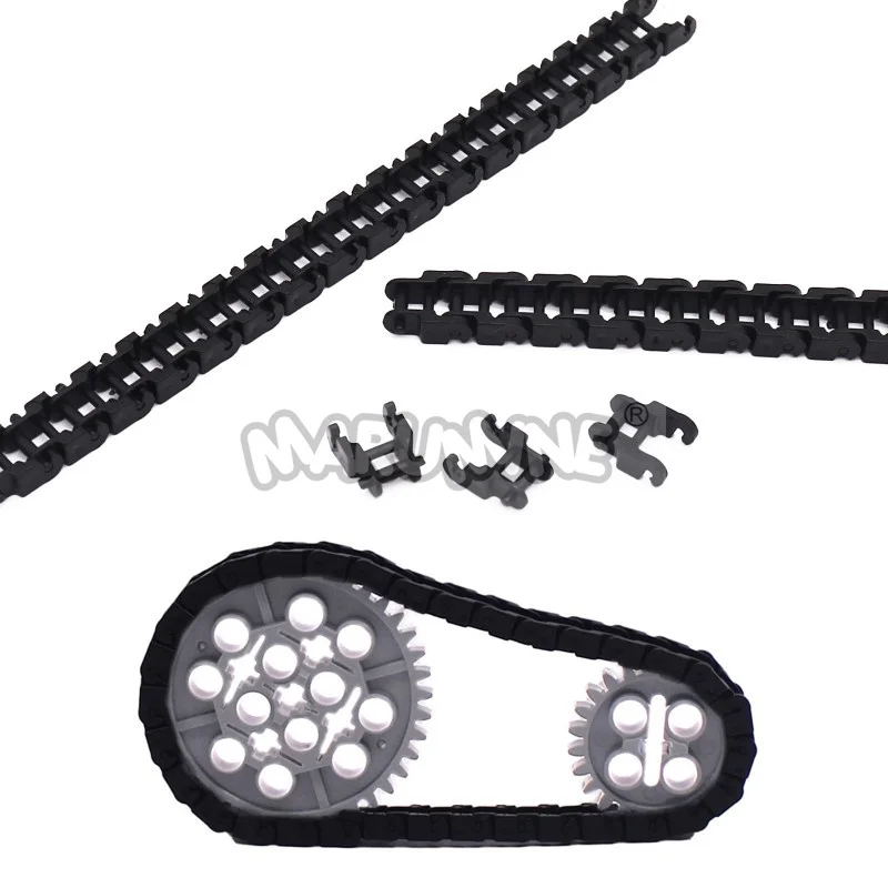 التكنولوجيا اللبنات المسار ورقة مجموعة التكنولوجيا العالية الطوب أجزاء سلسلة عجلة والعتاد الإطارات خزان السيارة الملحقات الميكانيكية 57518