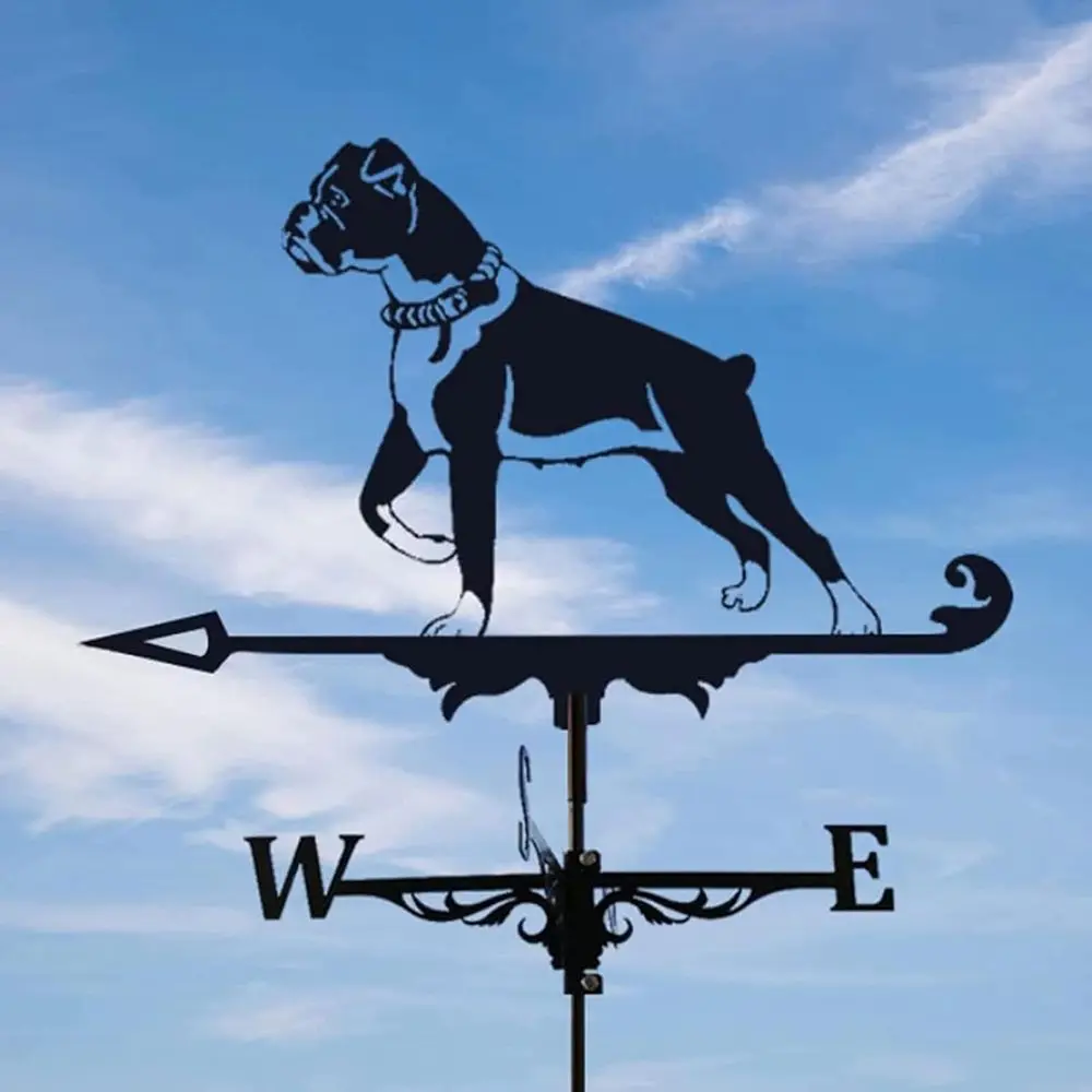 

Флюгер в форме петуха с ветровым колесом, металлический садовый кол, куриный орнамент, стиль 5 и 2, индикатор направления ветра