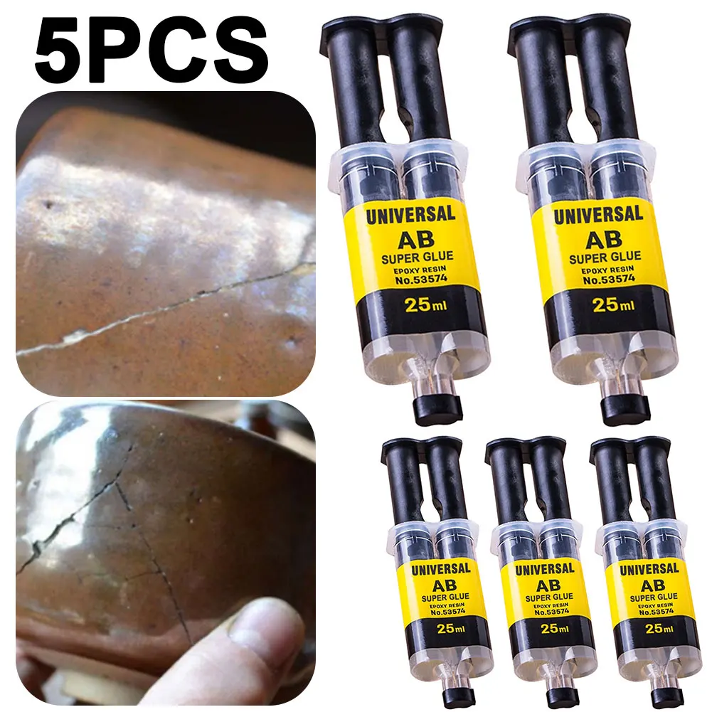 العالمي راتنجات الايبوكسي سوبر AB الغراء للزجاج معدن السيراميك النجارة إصلاح مقاوم للماء لاصق قوي الغراء سوبر السائل الغراء