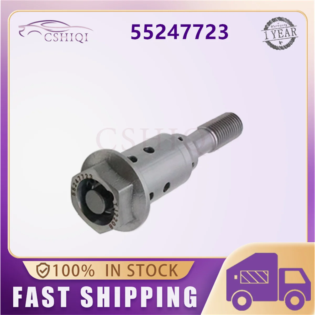 Válvula de tornillo central de componente de motor 55247723 para Fiat Toro 1,8 2016 Jeep JEEP Ram 1000 1.8L 16V accesorios de coche al por mayor