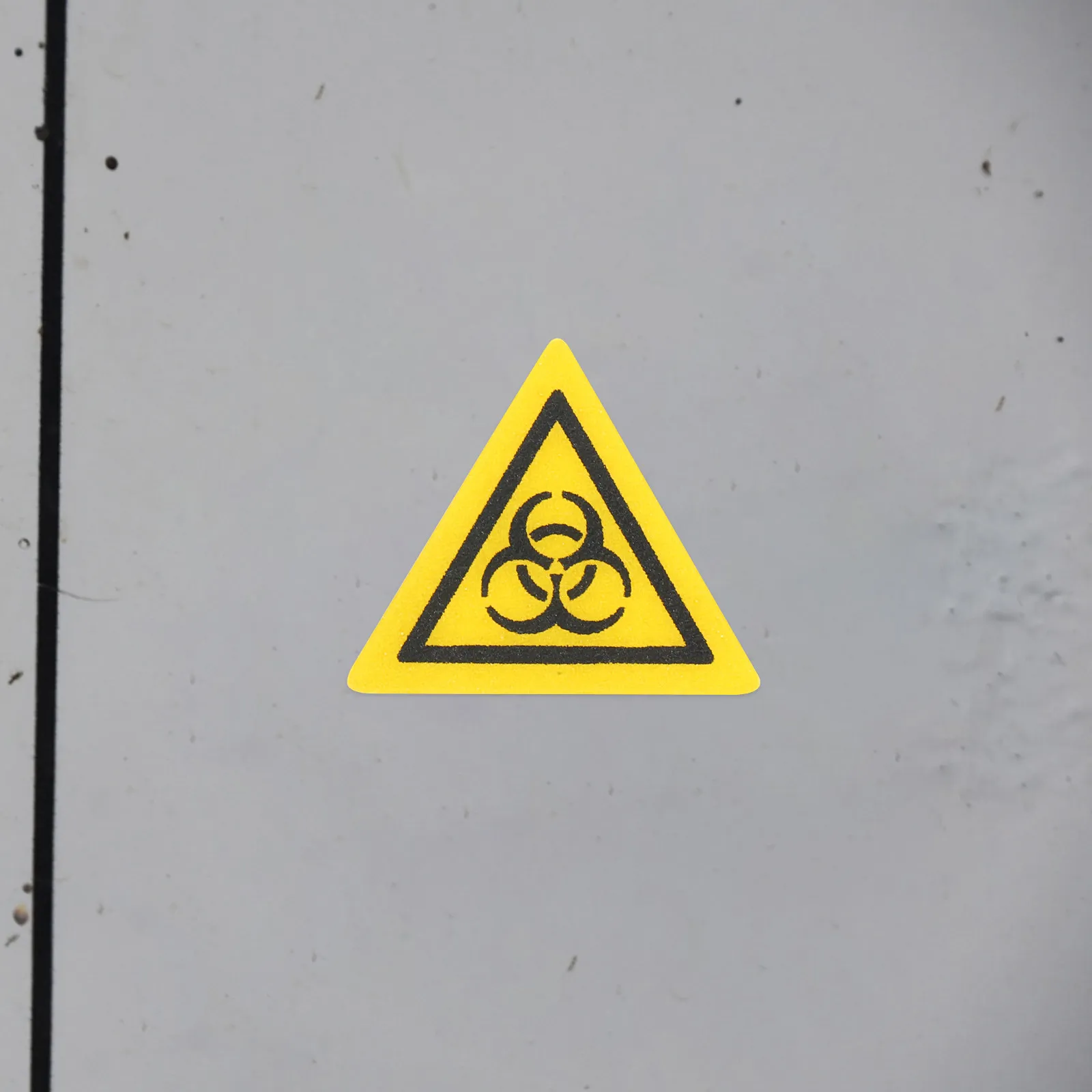 Biological Hazard Warning Labels 5 Pack Laboratory Infection Risk Caution Safety Stickers