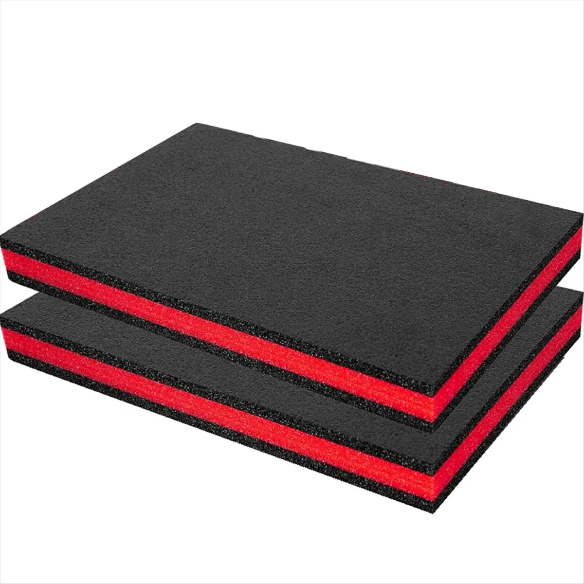 DT57 LATEST MODEL 2PCS Customizable Foam Sheets for Toolbox Organization, Shock-Absorbing Protection 400x300x50mm