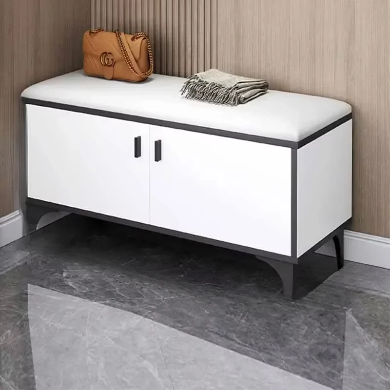 Modern Shoe Zapatero Storage Bench Seat Space Saving Stand Shoe Shelves Mobile Display Organizador De Zapatos Home Furnitures