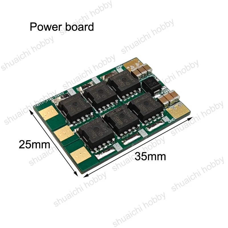 1PCS 7.2-25.2V 2-6S 80A AM32 ESC Brushless Speed Controller Support Dshot 300/600 PWM for RC Boat Crawler Fixed Wing Airplane