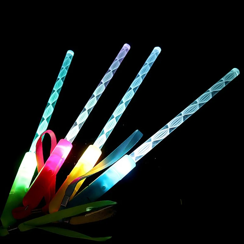 

30pcs LED Colorful Thread Wands Flashing Glow Rod Light Up Sticks Birthday Bar Party Wedding Festival