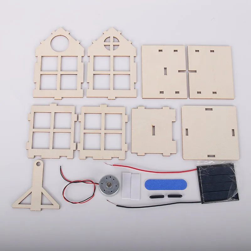 Grundschüler Spaß Wissenschaft Experiment Solar Hütte Physik Experiment Technologie Kleine Produktion DIY Material Großhandel