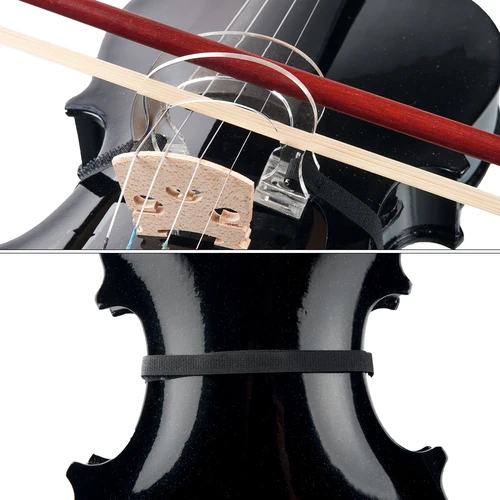 Imagen 2 del producto Corrector de arco de violín de plástico, herramienta para enderezar colimador para principiantes, práctica de entrenamiento, herramienta de arco de violín 4/4 3/4 1/2 1/4 1/8