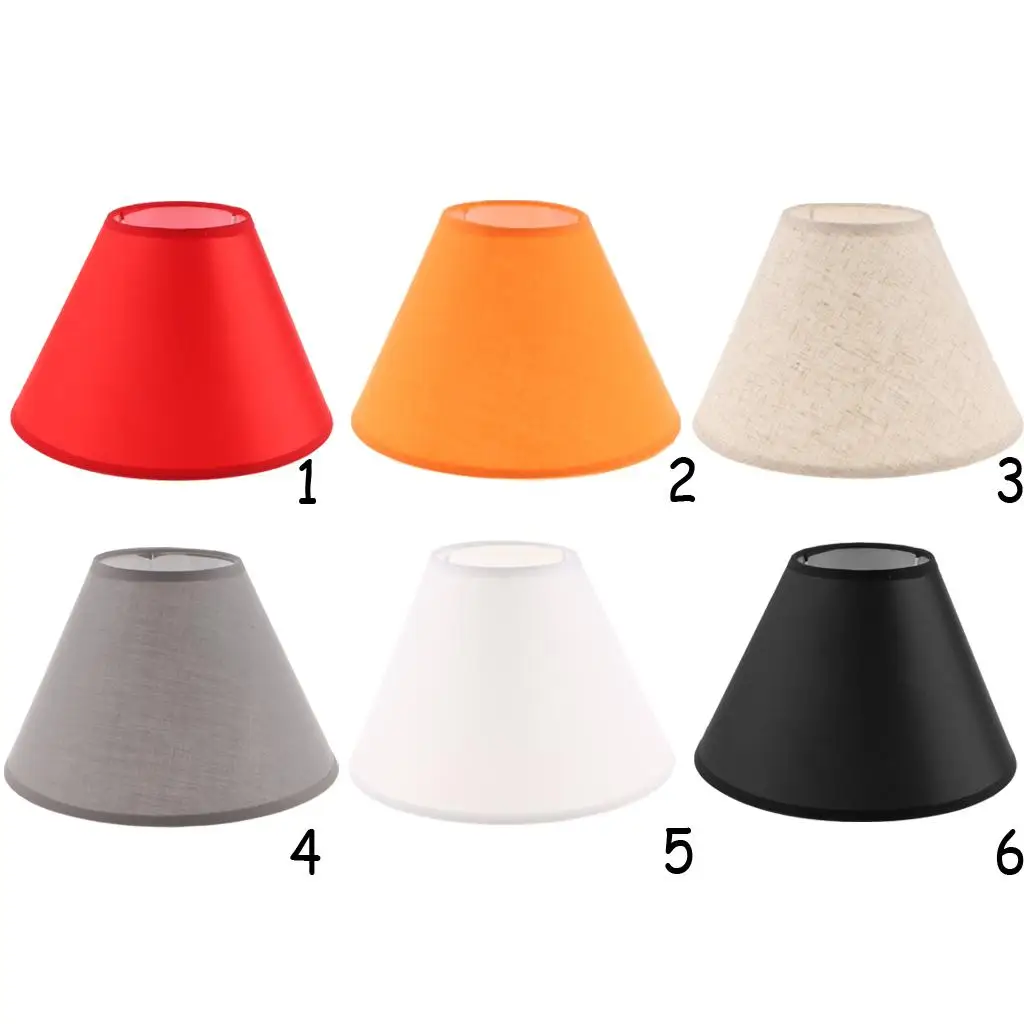 

Тканевый абажур-купол для замены, для настольных и напольных ламп в спальне, коридоре, на кухне