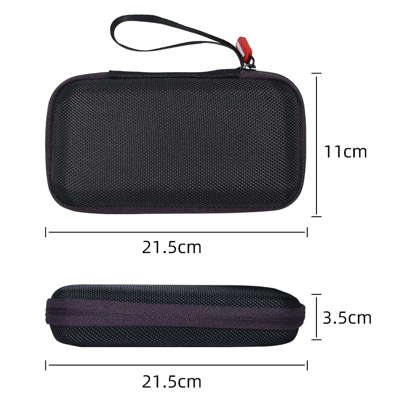 Hard Carrying Case for RG35XX H/RG353M/K101/RG280M Retro Game Console Travel Storage Holder With Mesh Bag For SD Card