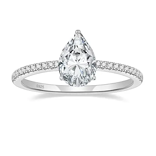 Trumium 2 CT 925 STRING Gümüş Nişan Yüzükleri Taş Taş Kübü Kübik Zirkonya Düğün Sözleri Kadınlar İçin Güzel Takı Hediyeleri