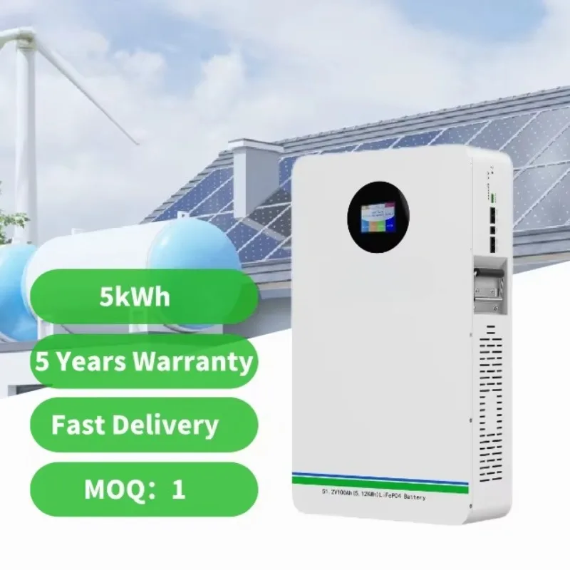 Urban Home Energy Storage System All-in-One LiFePO4 Battery with Solar Inverter and App Monitoring