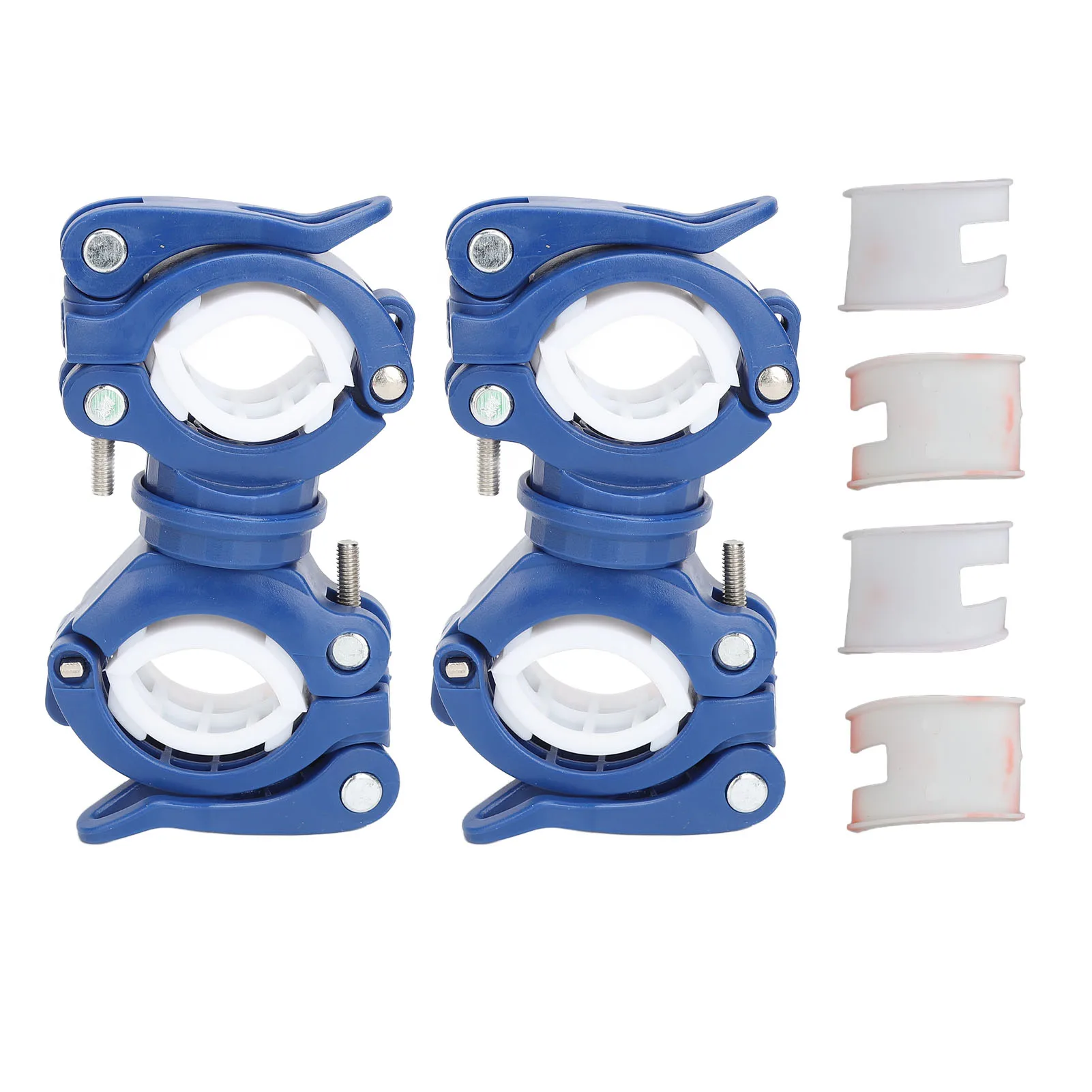 

2pcs Cane Holder for Walker Rollator 360 Degree Rotation Wheelchairs Walking Stick Holder Cane Holder for Drive Rollator