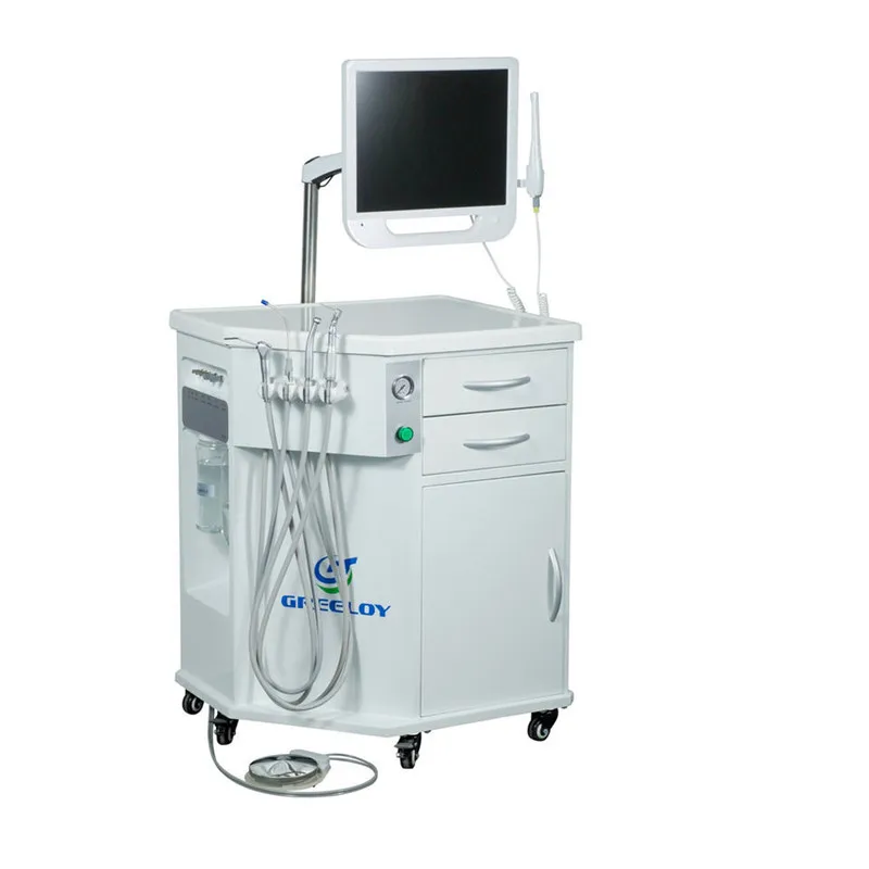 Portable Dental Equipment Delivery Complete for Easy Setup And Use Mobile Dental Chair Unit with Air Compressor