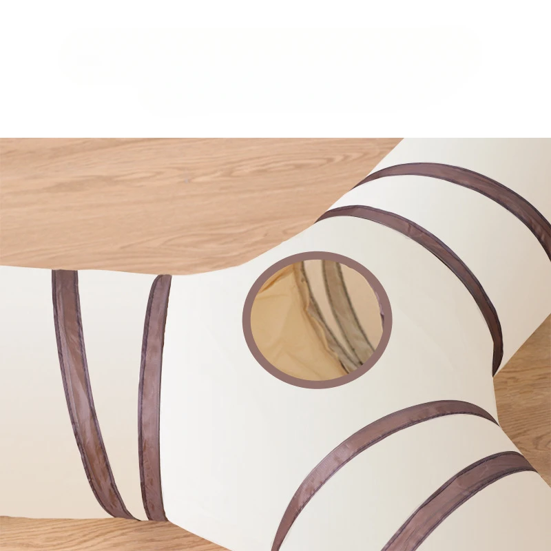 نفق القطط طويل T/Y طرق لعب القط نفق طوي مضحك التفاعلية لعب داخلي ألعاب كيتي مكعبات مستلزمات الحيوانات الأليفة