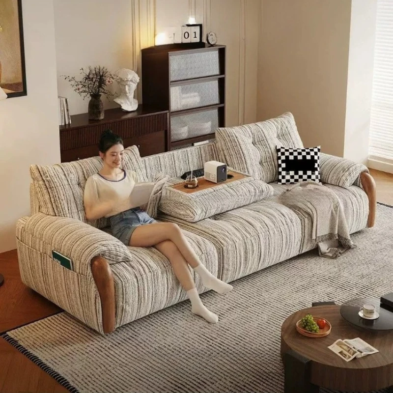 Pillows Girly Living Room Sofas Recliner Aesthetic French Oversized Living Room Sofa Luxury Reading Couch Wohnzimmer Furniture