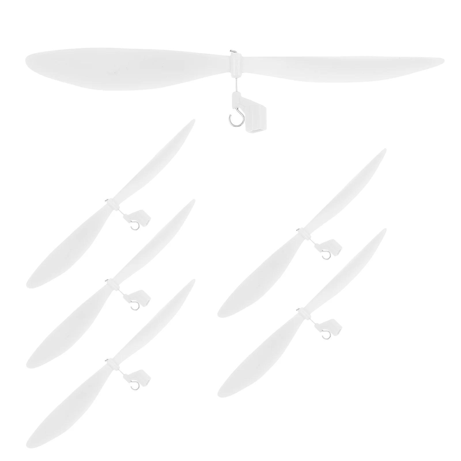 

6 Pcs Model Aircraft Kit Parts Airplane Toy Supplies Replacement Planes Accessory DIY Helicopter Spare and Accessories